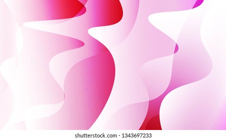 Abstract Background With Wave Gradient Shape. For Business Presentation Wallpaper, Flyer, Cover. Vector Illustration.