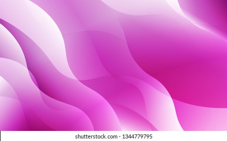 Abstract Background With Wave Gradient Shape. For Your Design Wallpapers Presentation. Vector Illustration.