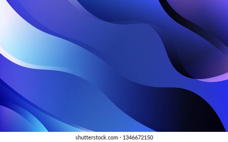 Abstract Background With Wave Gradient Shape. For Creative Templates, Cards, Color Covers Set. Vector Illustration with Color Gradient.