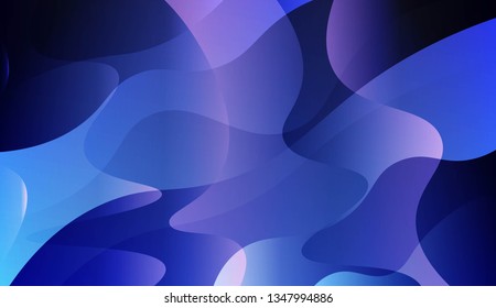Abstract Background With Wave Gradient Shape. For Creative Templates, Cards, Color Covers Set. Vector Illustration with Color Gradient.