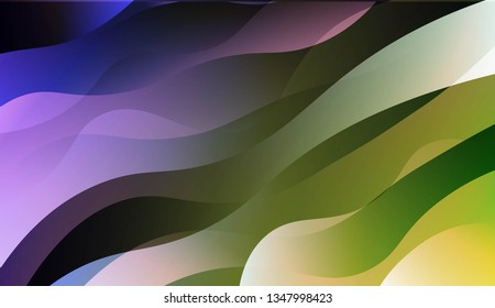 Abstract Background With Wave Gradient Shape. For Creative Templates, Cards, Color Covers Set. Vector Illustration with Color Gradient.