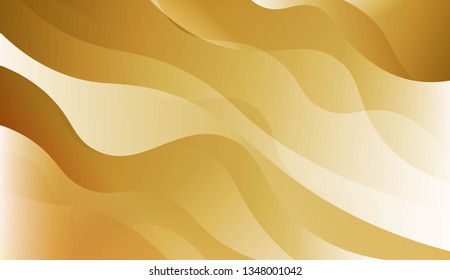 Abstract Background With Wave Gradient Shape. For Your Design Ad, Banner, Cover Page. Vector Illustration with Color Gradient.