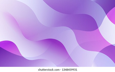Abstract Background With Wave Gradient Shape. For Your Design Ad, Banner, Cover Page. Vector Illustration with Color Gradient