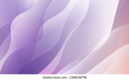 Abstract Background With Wave Gradient Shape. Design For Your Header Page, Ad, Poster, Banner. Vector Illustration with Color Gradient