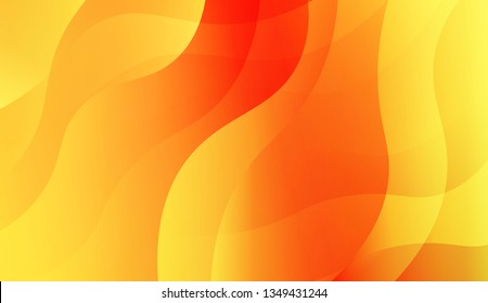 Abstract Background With Wave Gradient Shape. For Your Design Ad, Banner, Cover Page. Vector Illustration with Color Gradient