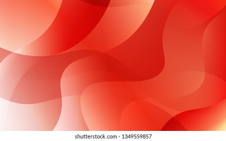 Abstract Background With Wave Gradient Shape. For Your Design Ad, Banner, Cover Page. Vector Illustration with Color Gradient