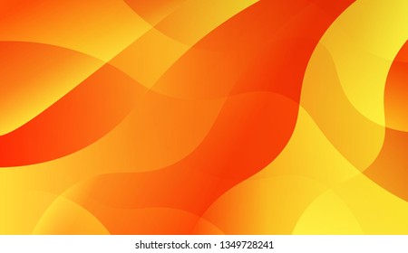 Abstract Background With Wave Gradient Shape. For Your Design Ad, Banner, Cover Page. Vector Illustration with Color Gradient