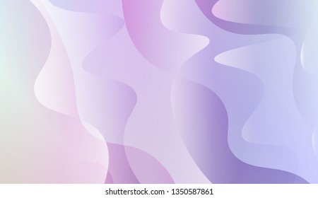 Abstract Background With Wave Gradient Shape. Design For Your Header Page, Ad, Poster, Banner. Vector Illustration with Color Gradient