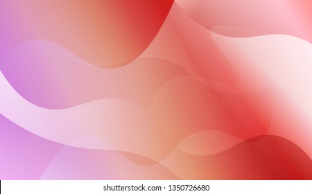 Abstract Background With Wave Gradient Shape. Design For Your Header Page, Ad, Poster, Banner. Vector Illustration with Color Gradient