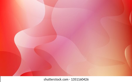 Abstract Background With Wave Gradient Shape. For Your Design Ad, Banner, Cover Page. Vector Illustration with Color Gradient