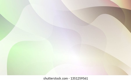 Abstract Background With Wave Gradient Shape. Design For Your Header Page, Ad, Poster, Banner. Vector Illustration with Color Gradient