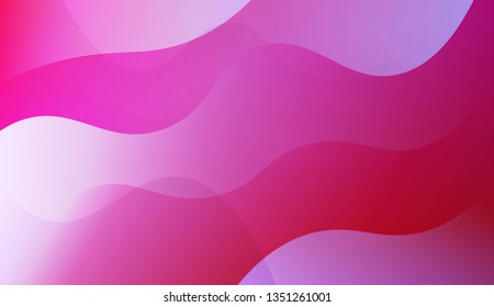 Abstract Background With Wave Gradient Shape. For Your Design Ad, Banner, Cover Page. Vector Illustration with Color Gradient