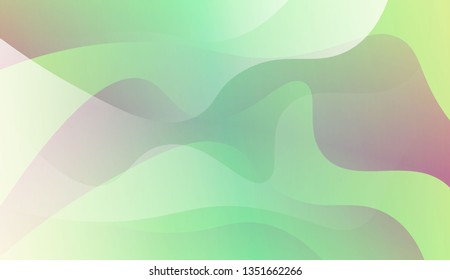Abstract Background With Wave Gradient Shape. Design For Your Header Page, Ad, Poster, Banner. Vector Illustration with Color Gradient