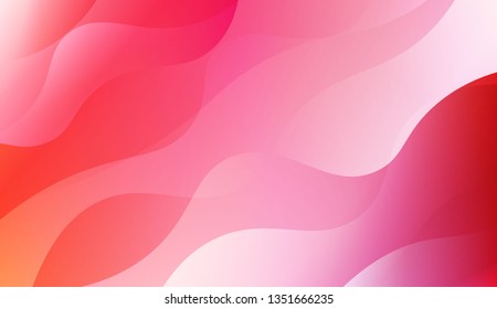 Abstract Background With Wave Gradient Shape. Design For Your Header Page, Ad, Poster, Banner. Vector Illustration with Color Gradient