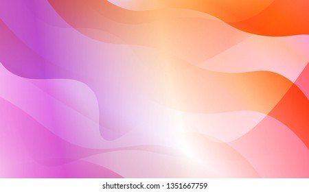 Abstract Background With Wave Gradient Shape. Design For Your Header Page, Ad, Poster, Banner. Vector Illustration with Color Gradient