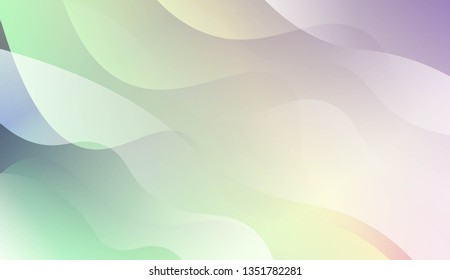 Abstract Background With Wave Gradient Shape. Design For Your Header Page, Ad, Poster, Banner. Vector Illustration with Color Gradient