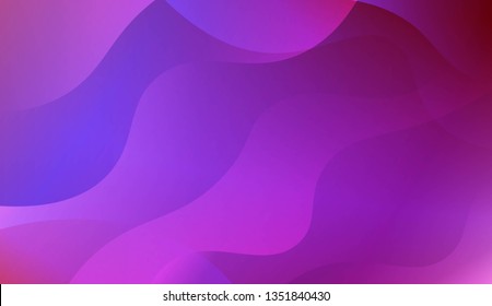 Abstract Background With Wave Gradient Shape. Design For Your Header Page, Ad, Poster, Banner. Vector Illustration with Color Gradient