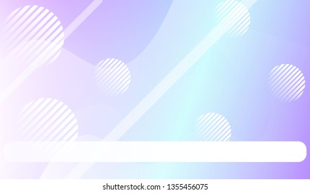 Abstract Background With Wave Gradient Shape, Line, Circle, Space for Text.. For Your Design Wallpapers Presentation. Vector Illustration with Color Gradient