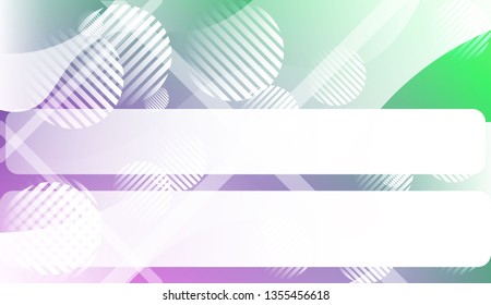 Abstract Background With Wave Gradient Shape, Line, Circle, Space for Text.. For Template Cell Phone Backgrounds. Vector Illustration with Color Gradient