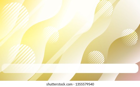 Abstract Background With Wave Gradient Shape, Line, Circle, Space for Text.. For Template Cell Phone Backgrounds. Vector Illustration with Color Gradient