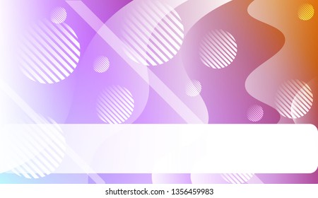 Abstract Background With Wave Gradient Shape, Line, Circle, Space for Text.. For Your Design Wallpapers Presentation. Vector Illustration with Color Gradient