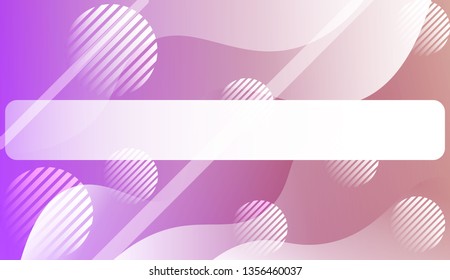 Abstract Background With Wave Gradient Shape, Line, Circle, Space for Text.. For Your Design Wallpapers Presentation. Vector Illustration with Color Gradient