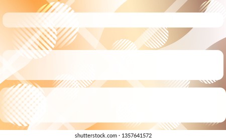 Abstract Background With Wave Gradient Shape, Line, Circle, Space for Text.. For Template Cell Phone Backgrounds. Vector Illustration with Color Gradient