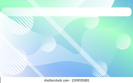 Abstract Background With Wave Gradient Shape, Line, Circle, Space for Text.. For Template Cell Phone Backgrounds. Vector Illustration with Color Gradient