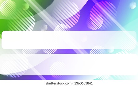 Abstract Background With Wave Gradient Shape, Line, Circle, Space for Text.. For Your Design Wallpapers Presentation. Vector Illustration with Color Gradient