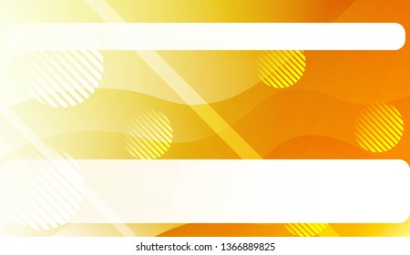 Abstract Background With Wave Gradient Shape, Line, Circle, Space for Text. For Your Design Landing Page Wallpapers Presentation. Vector Illustration with Color Gradient