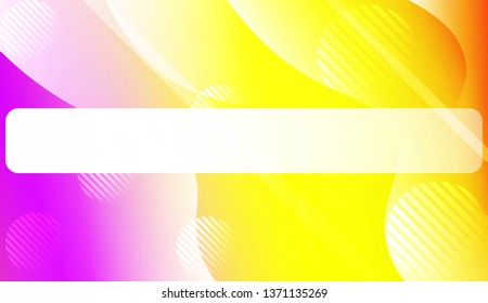 Abstract Background With Wave Gradient Shape, Line, Circle, Space for Text. For Your Design Landing Page Wallpapers Presentation. Vector Illustration with Color Gradient
