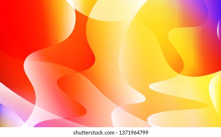 Abstract Background With Wave Gradient Shape. For Creative Templates, Cards, Color Covers Set. Vector Illustration with Color Gradient