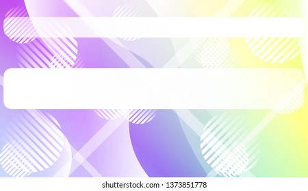 Abstract Background With Wave Gradient Shape, Line, Circle, Space for Text. For Your Design Landing Page Wallpapers Presentation. Vector Illustration with Color Gradient