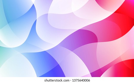 Abstract Background With Wave Gradient Shape. For Creative Templates, Cards, Color Covers Set. Vector Illustration with Color Gradient
