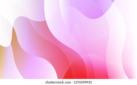 Abstract Background With Wave Gradient Shape. For Creative Templates, Cards, Color Covers Set. Vector Illustration with Color Gradient