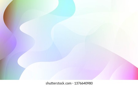 Abstract Background With Wave Gradient Shape. For Creative Templates, Cards, Color Covers Set. Vector Illustration with Color Gradient