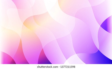 Abstract Background With Wave Gradient Shape. For Creative Templates, Cards, Color Covers Set. Vector Illustration with Color Gradient