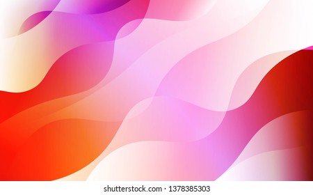 Abstract Background With Wave Gradient Shape. For Creative Templates, Cards, Color Covers Set. Vector Illustration with Color Gradient