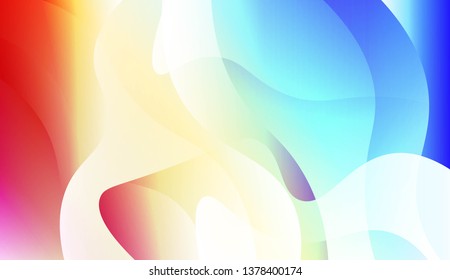 Abstract Background With Wave Gradient Shape. For Creative Templates, Cards, Color Covers Set. Vector Illustration with Color Gradient