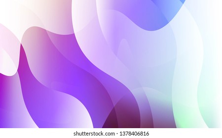 Abstract Background With Wave Gradient Shape. For Creative Templates, Cards, Color Covers Set. Vector Illustration with Color Gradient
