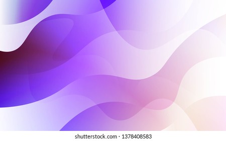 Abstract Background With Wave Gradient Shape. For Creative Templates, Cards, Color Covers Set. Vector Illustration with Color Gradient