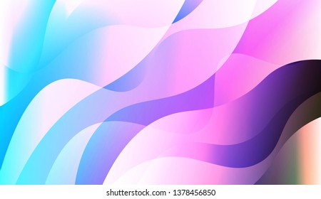 Abstract Background With Wave Gradient Shape. For Creative Templates, Cards, Color Covers Set. Vector Illustration with Color Gradient