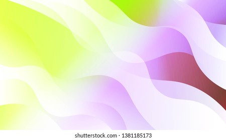 Abstract Background With Wave Gradient Shape. For Creative Templates, Cards, Color Covers Set. Vector Illustration with Color Gradient