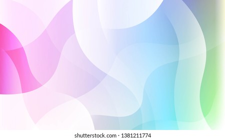 Abstract Background With Wave Gradient Shape. For Creative Templates, Cards, Color Covers Set. Vector Illustration with Color Gradient
