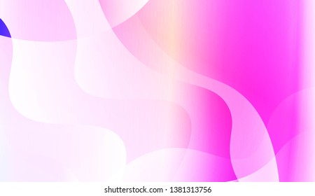 Abstract Background With Wave Gradient Shape. For Creative Templates, Cards, Color Covers Set. Vector Illustration with Color Gradient
