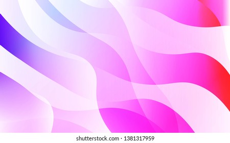 Abstract Background With Wave Gradient Shape. For Creative Templates, Cards, Color Covers Set. Vector Illustration with Color Gradient