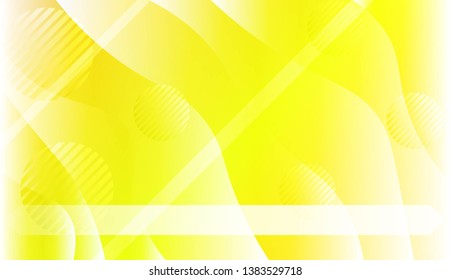 Abstract Background With Wave Gradient Shape, Line, Circle, Space for Text. For Your Design Landing Page Wallpapers Presentation. Vector Illustration with Color Gradient