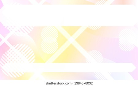Abstract Background With Wave Gradient Shape, Line, Circle, Space for Text. For Your Design Landing Page Wallpapers Presentation. Vector Illustration with Color Gradient