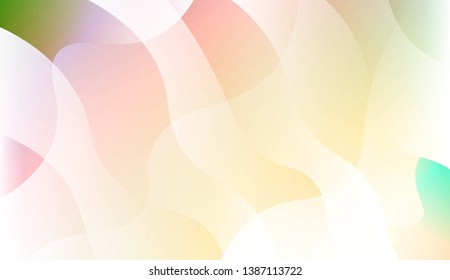 Abstract Background With Wave Gradient Shape. For Creative Templates, Cards, Color Covers Set. Vector Illustration with Color Gradient