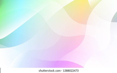 Abstract Background With Wave Gradient Shape. For Creative Templates, Cards, Color Covers Set. Vector Illustration with Color Gradient
